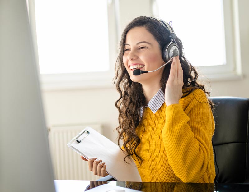 Schülerin der Online-Ausbildung zur Übersetzerin